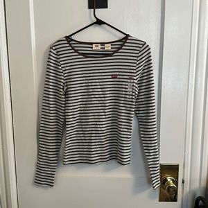 Levi’s Long Sleeve Striped Tee